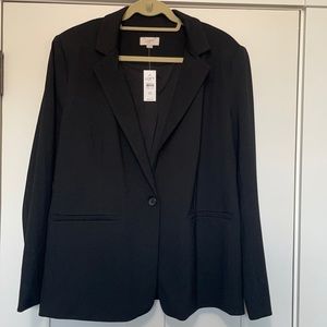 NWT Loft Outlet Ponte Knit Blazer Suit Jacket